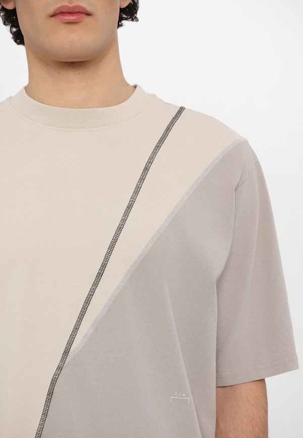 SPLICED  - Print T-shirt - beige bone2
