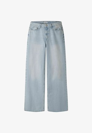 TWO SOON, JEANS EXTRA WIDE FIT - Wide leg - light blue bleached denim