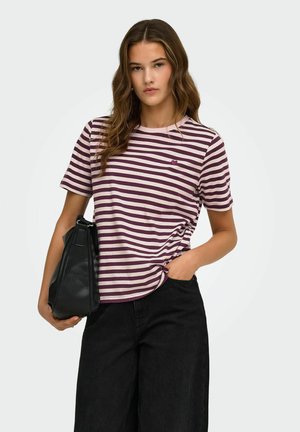 ONLY, T-SHIRT ONLHAPPY T-SHIRT - T-shirt imprimé - winetasting