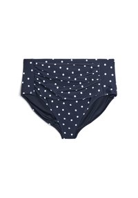 Bikini-Hose - black w white dot