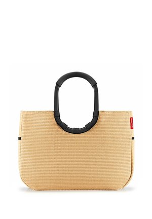 LOOPSHOPPER L FRAME  - Cabas - raffia black