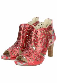 LAURA VITA Sandály na vysokém podpatku - cerise