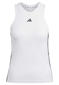 TRAIN ESSENTIALS REGULAR 3-STRIPES - Top - white/black