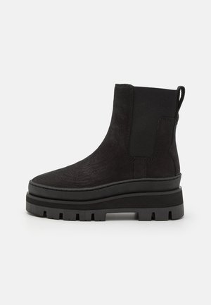 ORIANNA - Platform bokacsizmák - black