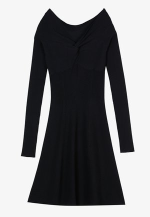 Anna Field Strikket kjole - black