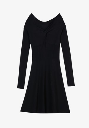 Anna Field Strikket kjole - black