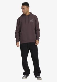 RVCA ALL THE WAYS - Felpa con cappuccio - brown