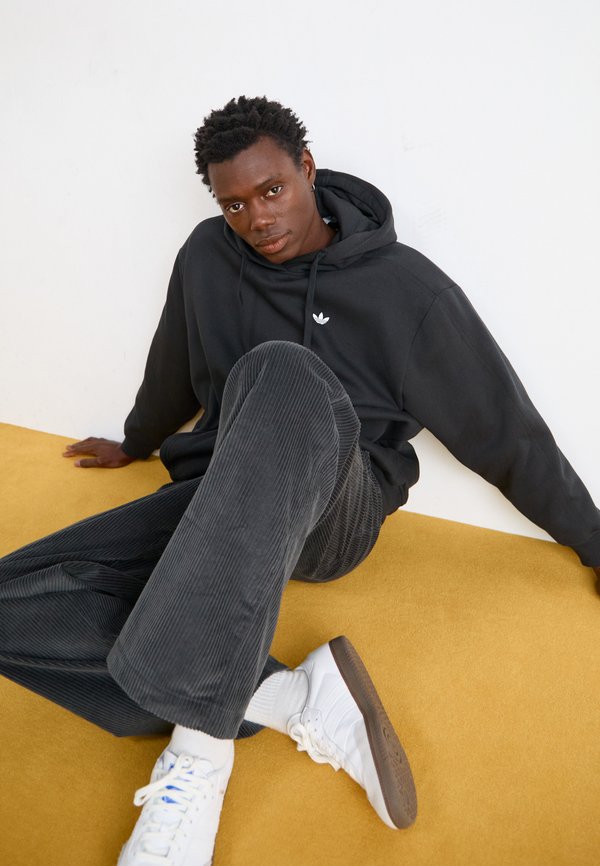 CORDUROY LOOSE - Trousers - carbon3