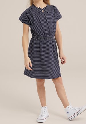 WE Fashion, Robe en jersey - blue