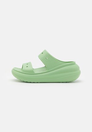 CRUSH UNISEX - Pantolette hoch - fair green