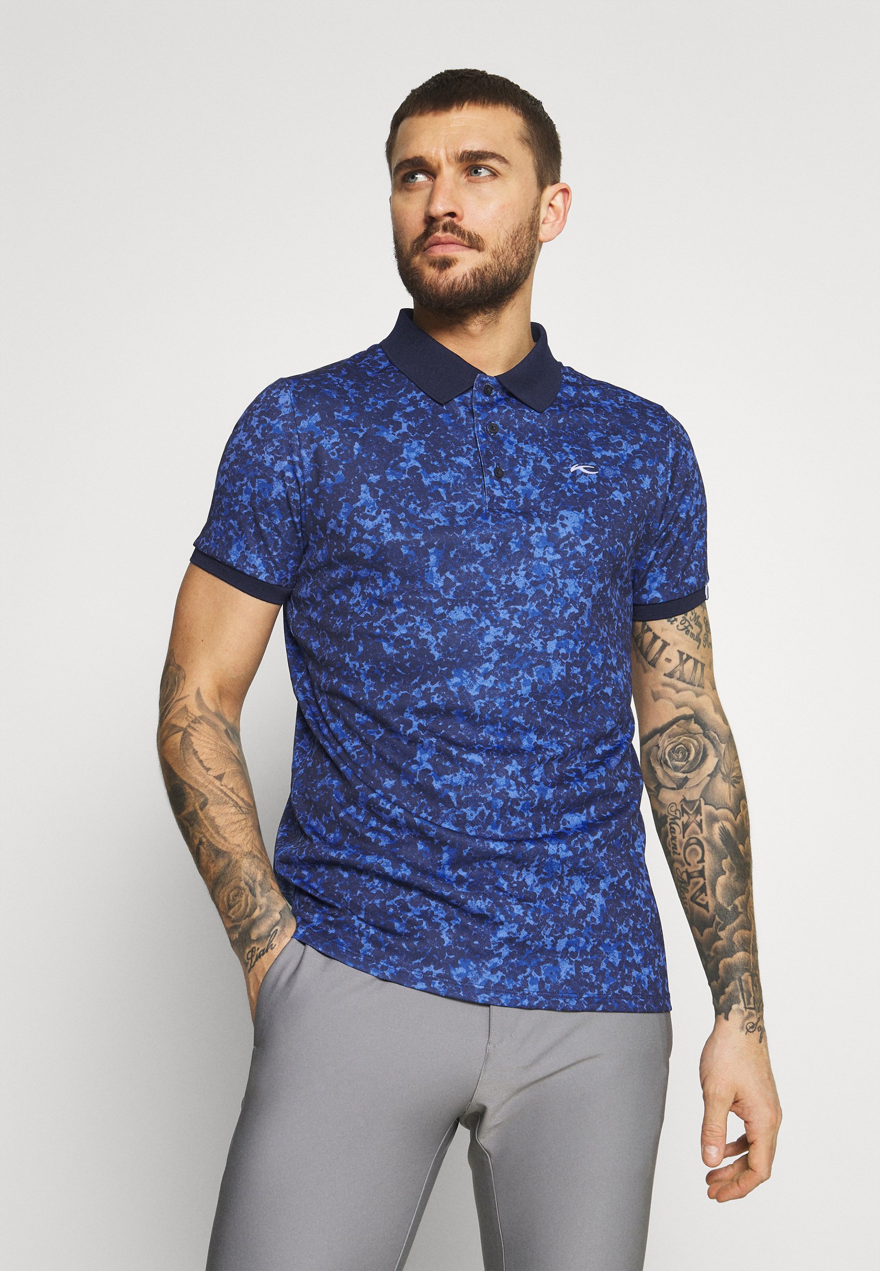 printed polo for men