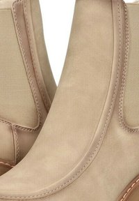 ETIKA Botines con plataforma - beige