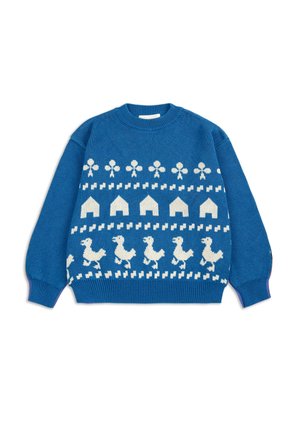 Strickpullover - blue