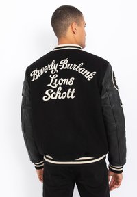 Schott Lederjacke - noir