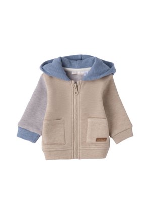 Sweat zippé - beige melange