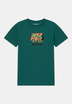 KIDS EMERALD SHORT SLEEVE UNISEX - Triko s potiskem - antique green