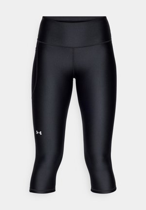 Under Armour HI CAPRI - Pantaloni sport 3/4 - black