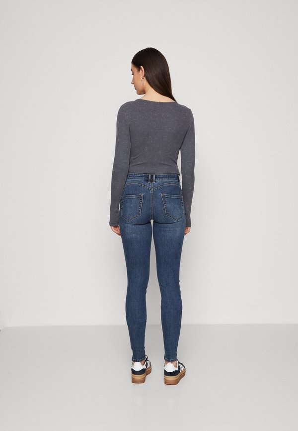 ONLWAUW ZIP YOKE PUSH UP - Jeans Skinny Fit2