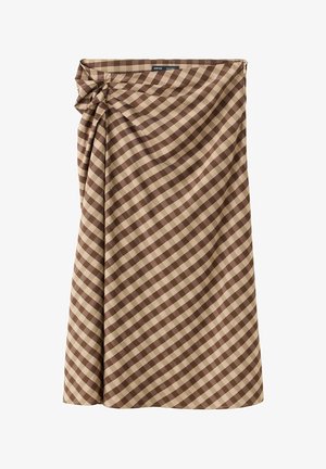 Mango, ADULT - Jupe trapèze - dark brown