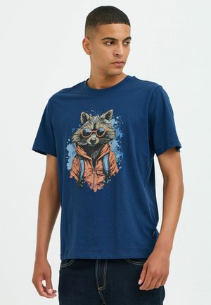 Blend BHTEE - T-shirt print - estate blue