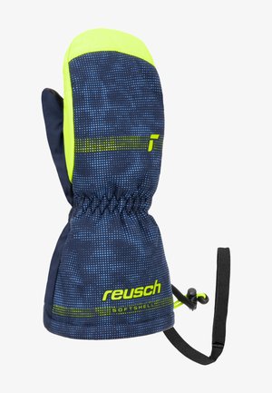 Reusch, MAXI R-TEX - Lapaset - dress blue safety yellow