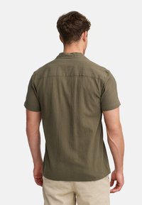 INDICODE JEANS KURZARM WAY - Overhemd - covert green