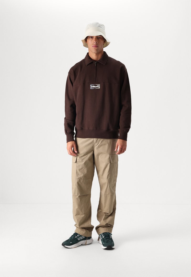 HUF SLATE UNISEX - Sweatshirt - espresso