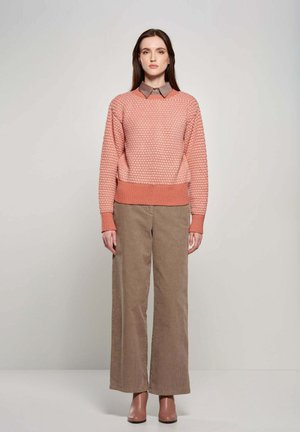 Trui - burnt pink+powd