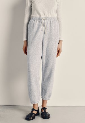 American Vintage EVONA - Verryttelyhousut - gris clair chine