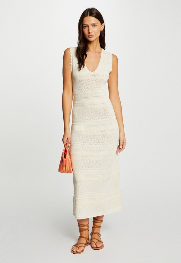Strickkleid - ivoire