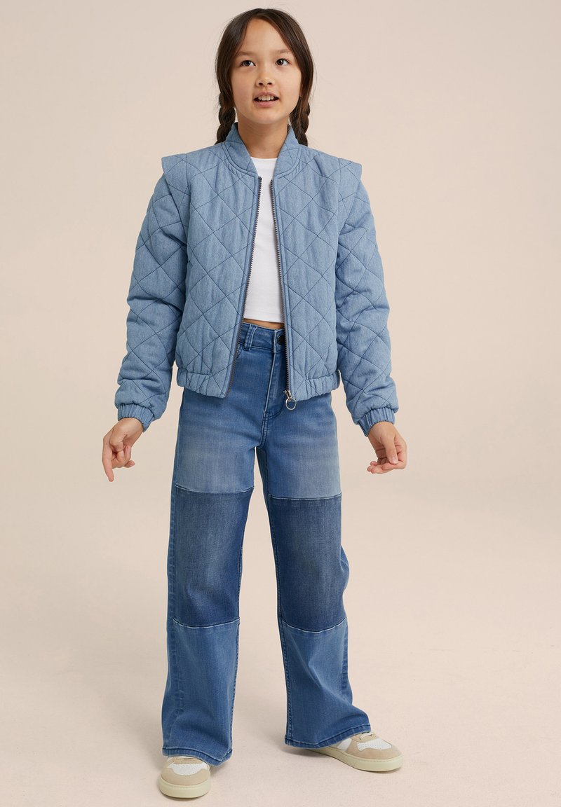 WE Fashion Kurtka Bomber/niebieski Zalando.pl