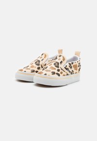Vans UNISEX - Sneaker low - glitter brown/true white