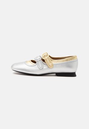 Camper, CASI MYRA - Ballerinasko m/ rem - rebound silver-coloured/gold-coloured