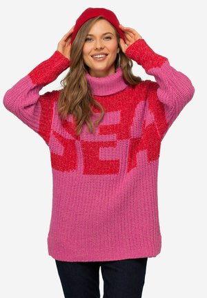 LAURASØN Strickpullover - pink