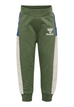 SKYLAN ADJUST WAIST - Tracksuit bottoms - olivine