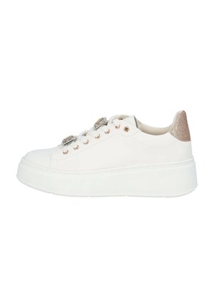YELLAR - Trainers - weiß gold