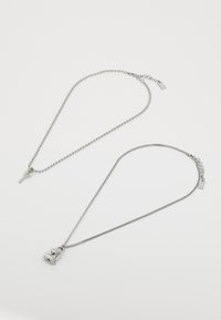 FRIENDSHIP PADLOCK NECKLACE SET - Kaelakee - light antique silver-coloured