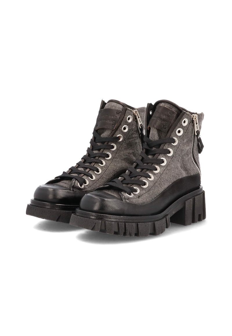 Damen Ankle Boots | A.S.98 Plateaustiefelette nero/schwarz - AN73169 Damen Ankle Boots | A.S.98 Plateaustiefelette nero/schwarz - AN73169
