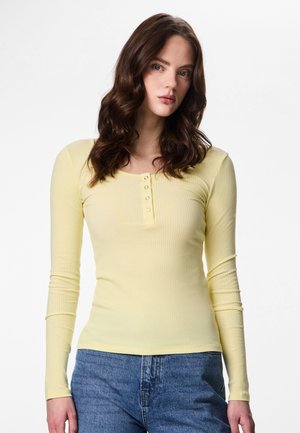 Pieces PCKITTE  - Long sleeved top - french vanilla