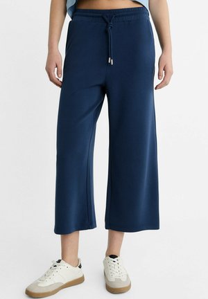 Stradivarius Tracksuit bottoms - dark blue
