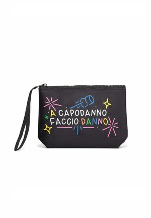 POCHETTE A CAPODANNO FACCIO DANNO    - Pochette - nero