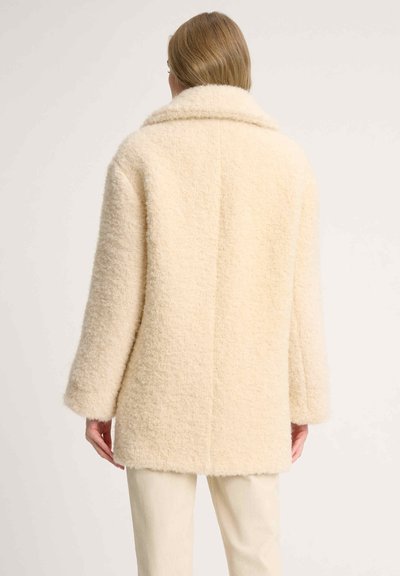 Luisa Spagnoli SOCIALE - Short coat - panna