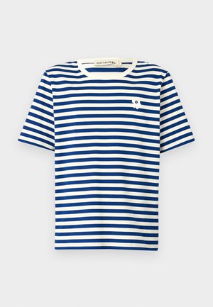 TASARAITA UNIKKO UNISEX  - Tricou cu imprimeu - off white/dark navy