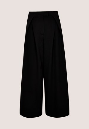 Apricot, WIDE-LEG PLEATED TAILORED TROUSERS - Pantalon classique - black
