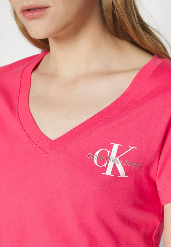 MONOLOGO V NECK TEE - Print T-shirt2