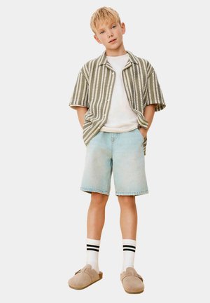 Marks & Spencer, ELASTICATED WAIST - Denimshorts - light denim