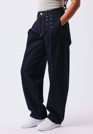 Project X Paris, JEAN BARREL ESSENTIALS - Pernera ancha - bleu denim brut