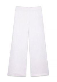 STRUCTURED STRAIGHT - Püksid - white