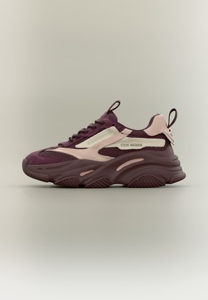 Steve Madden, POSSESSION - Sneakers basse - wine/pink