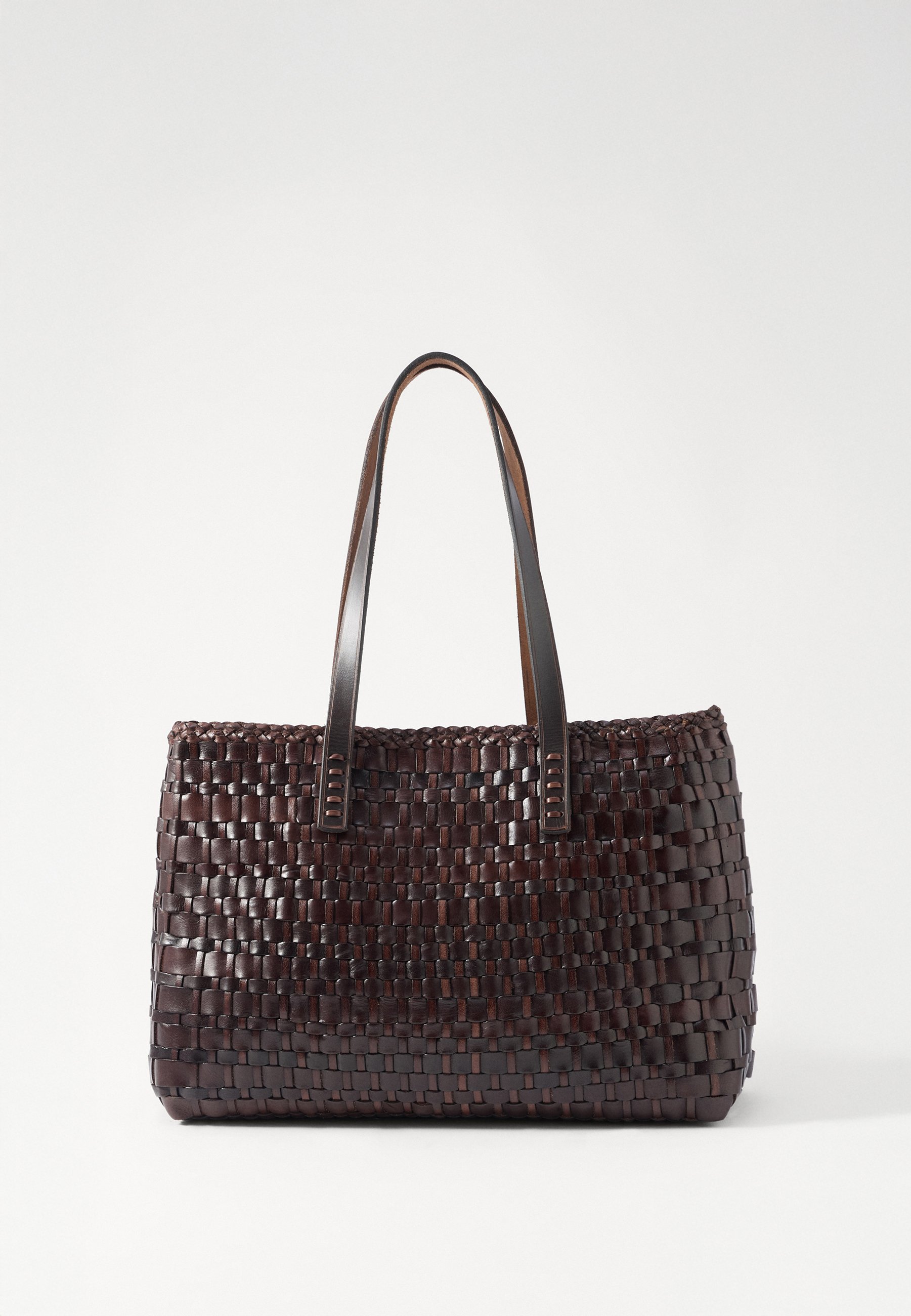 dragon diffusion トートスモール ダークブラウン DRAGON DIFFUSION SALVAGE - Handbag - dark brown - Zalando.co.uk